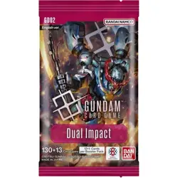 GUNDAM CARD GAME Dual Impact Sleeved Booster Packs Lot of 20 Sealed GD02 English - Image 2
