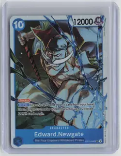 One Piece TCG OP13-042 Edward Newgate (aka Whitebeard) SR Card Game English - Image 1