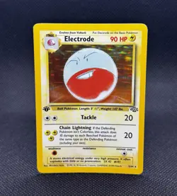 Pokemon 1999 Jungle Electrode 1st Edition Holo Rare Card 2/64 SUPER CLEAN! - Image 1