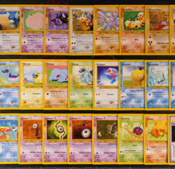 MP/HP (Unlimited) COMPLETE Pokemon NEO DESTINY Set 33-Card COMMON Non-Holo 105 - Image 3