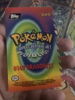 Topps Pokemon Evolution #149 Dragonite 12/12 Non Holo 3d Card - Image 2