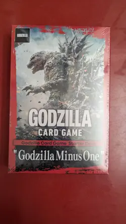 Godzilla Card Game First Edition Starter Deck Godzilla Minus One English - Image 1