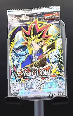 (3 Packs) Yu-Gi-Oh! TCG Metal Raiders English 9 Card Packs - Image 1