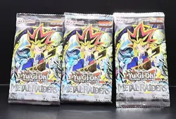 (3 Packs) Yu-Gi-Oh! TCG Metal Raiders English 9 Card Packs - Image 2