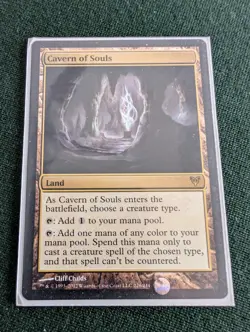 Avacyn Restored Cavern of Souls Magic the Gathering Land Card - Image 3
