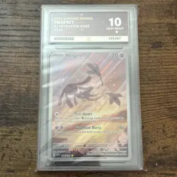 Pokemon Card Ace 10 Mesprit 204/191 Illustration Rare Surging Sparks - Image 1