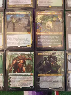 Custom Vraska The Silencer GARRUK Commander deck Green Black Magic Duel 100 card - Image 1