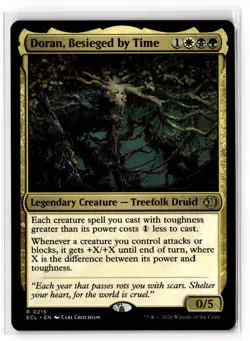 Doran, Besieged by Time 215 Lorwyn Eclipsed Normal NM - Image 1