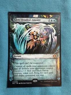 MtG Glen Elendra's Answer Fable Frame NM/M Lorwyn Eclipsed - Image 1