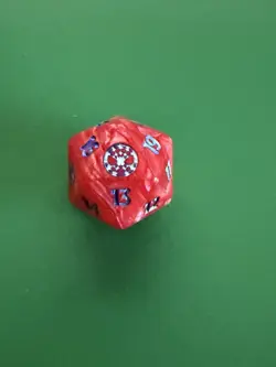 Magic The Gathering Oversized D20 Spindown Life Counter Marvel's Spider-Man Dice - Image 1