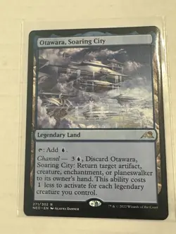 Otawara, Soaring City 271/302 Magic the Gathering Rare Legendary Land LC1 - Image 1