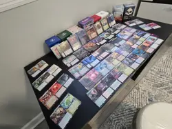 MTG Lorwyn Eclipsed Borderless Nonfoil Lot Hexing Squelcher Ajani, Aurora - Image 1