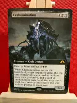 Crabomination (Extended Art) - Modern Horizons 3 - NM - Rare - MTG - Image 1