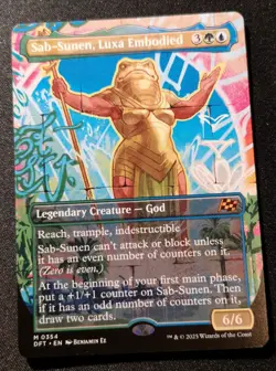 Sab-Sunen, Luxa Embodied - Borderless - DFT - MTG - NM - EN - 0354 - Image 1