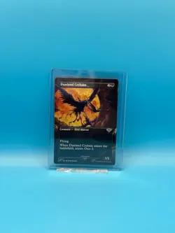 MTG, Dunland Crebain (Borderless) 411 - $3 ORDER MIN - Regular - LTR - Magic th - Image 1