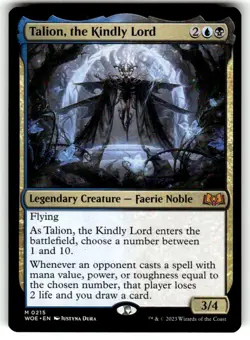 Talion, the Kindly Lord Wilds of Eldraine Regular MTG NM - Image 1