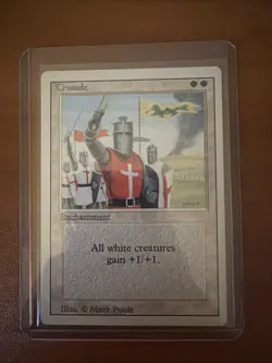 MTG Crusade Revised Edition Regular - Image 1