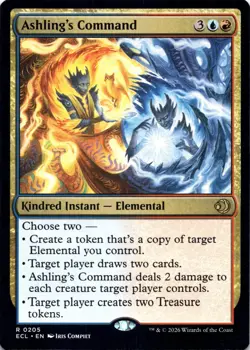 Ashling's Command Lorwyn Eclipsed Magic MTG NM - Image 1