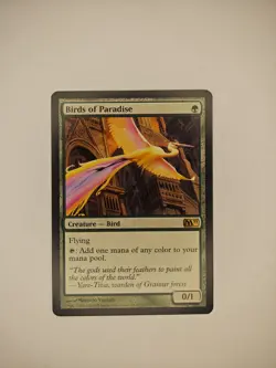 Magic the Gathering Core Set 2011 Birds of Paradise (M11) - Image 1