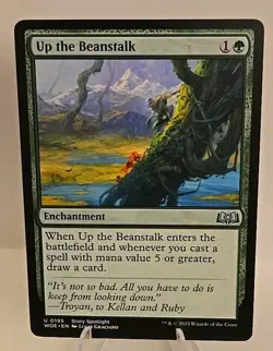 Up the Beanstalk MTG Wilds of Eldraine Regular - Image 1