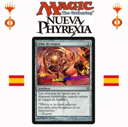 MTG Orbe de torpor NUEVA PHYREXIA ESPANOL NM Torpor Orb - Image 1