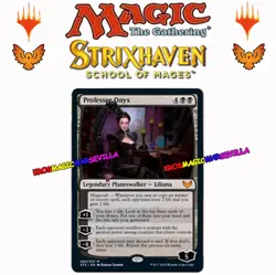 MTG Professor Onyx STRIXHAVEN SCHOOL OF MAGES ENGLISH NM Profesora Onix - Image 1