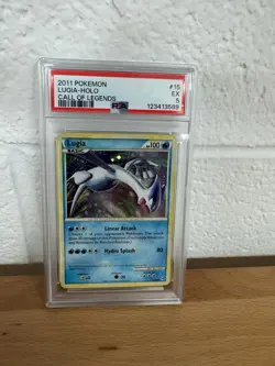 Pokemon TCG Lugia Call of Legends 15/95 Holo Holo Rare PSA 5 NM/Exellent - Image 2