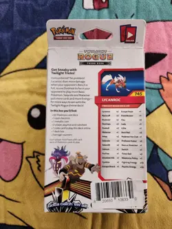 Pokemon Sun And Moon Forbidden Light Twilight Rogue Theme Deck Pack New & Sealed - Image 2