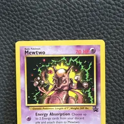 Pokemon TCG Mewtwo 14/53 WoTC Promo Regular LP - Image 2