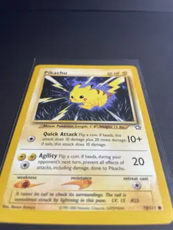 Pokemon Pikachu 70/111 Neo Genesis Regular Unlimited Common English 2000 - Image 2