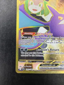 Team Rocket's Crobat ex 242/182 SV10: Destined Rivals Hyper Rare Pokemon TCG NM - Image 4