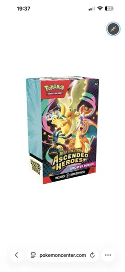 🔥 Pokemon TCG Mega Evolution Ascended Heroes Booster Bundle 4x Boxes (presale) - Image 1