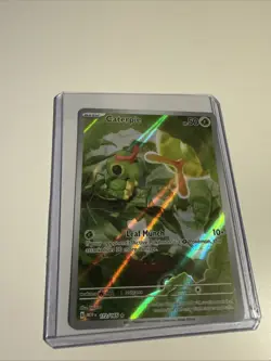 Pokemon TCG Caterpie 172/165 Scarlet & Violet 151 Illustration Rare Holo - Image 1