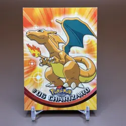1999 Topps Pokemon Series 1 #06 Charizard & #05 Charmeleon TV Animation Edition - Image 3
