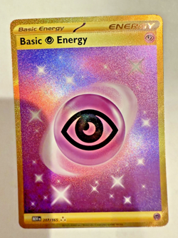 Pokemon TCG Scarlet & Violet 151 Basic Energy: Psychic 207/165 Hyper Rare - Image 1