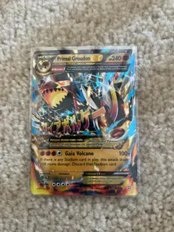 pokemon primal groudon ex xy primal clash 86/160 - Image 1