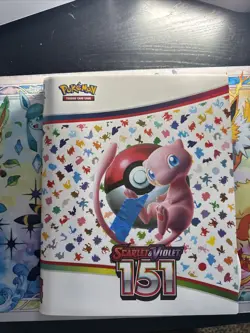 Pokemon 151 76.23% Complete Master Set Starter+ promos + Holo Energy In BinderC - Image 1