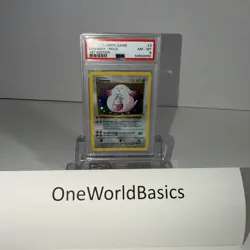 1999 POKEMON BASE SET 1ST EDITION #3 CHANSEY HOLO PSA 8 Shadowless NM - MT - Image 3