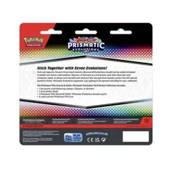 (1x) Pokemon TCG Prismatic Evolutions Technical Sticker Collection - Random Art - Image 2