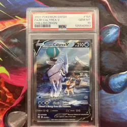 PSA 10 - Ice Rider Calyrex V 164/198 Alternate Art - Chilling Reign - Pokemon - Image 1