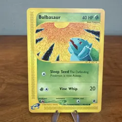 Pokemon TCG Bulbasaur Expedition Base Set 95/165 Regular Common LP - Image 1