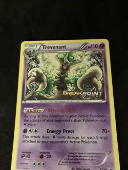 2016 Pokemon Trevenant XY94 Prerelease Promo Holo XY Breakpoint Near Mint - Image 4