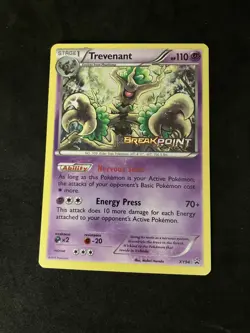 2016 Pokemon Trevenant XY94 Prerelease Promo Holo XY Breakpoint Near Mint - Image 5