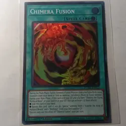 Yugioh Chimera Fusion Super Rare DUNE-EN052 1st Edition Near Mint - Image 1