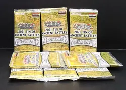 (8 Packs) Yu-Gi-Oh! TCG 1st Edition 2021 Tin of Ancient Battles Mega Pack - Image 2