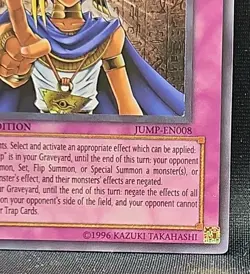 Yugioh Judgment of the Pharaoh JUMP-EN008 Ultra Rare Limited Edition NM 2Nice - Image 5