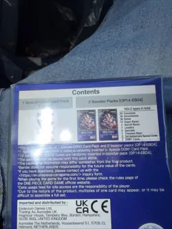 One Piece TCG: Double Pack Set 9 The Azure Sea's Seven - FACTORY SEALED! IN HAND - Image 4