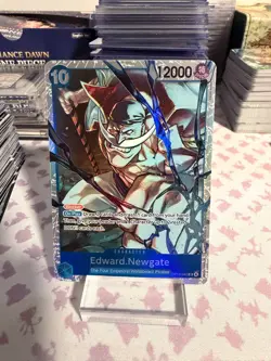 Edward.Newgate SR OP13-042 Carrying On His Will Foil One Piece TCG - Image 1