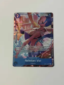 One piece TCG EB04-025 Nefeltari Vivi Alternate Art - OP14 The Azure Sea’s Seven - Image 4