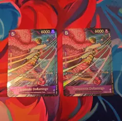 One Piece TCG - Donquixote Doflamingo PRB02-011 - Alt Art - English - PRB02 X2 - Image 1